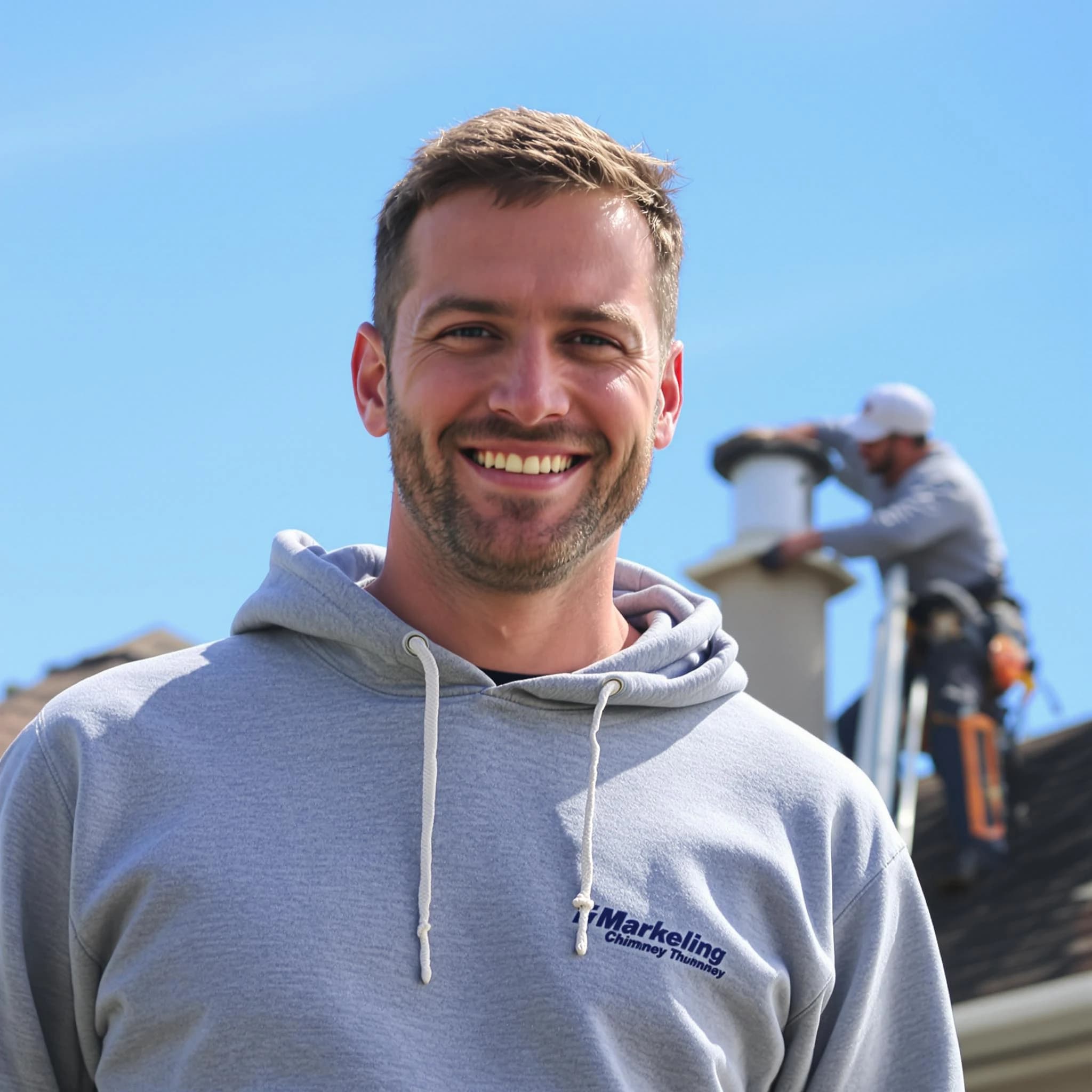 The Covington Chimney Sweep team.