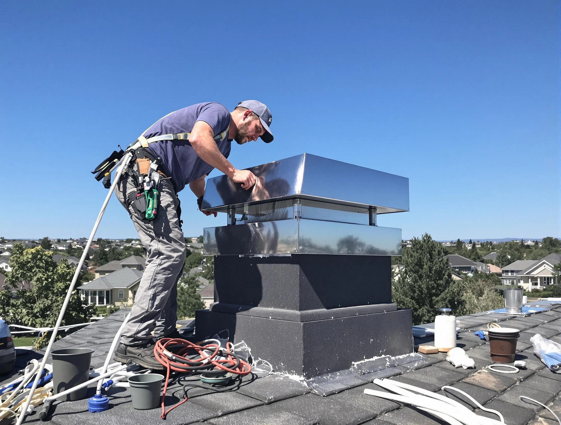 Chimney Cap Services service in Covington, GA