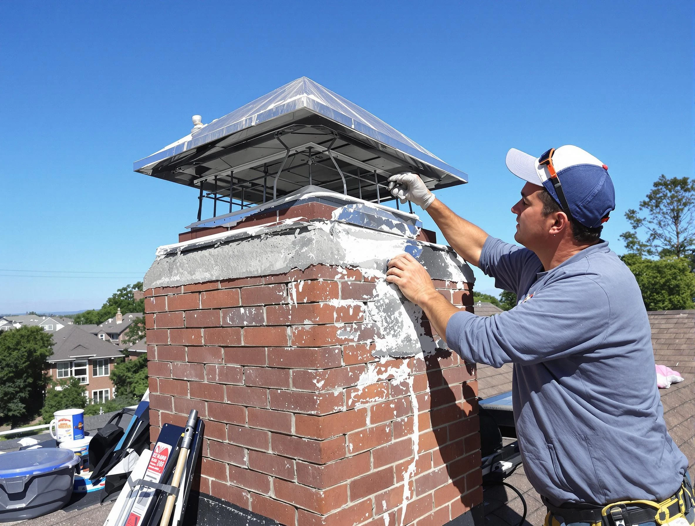 Chimney Crown Services service in Covington, GA